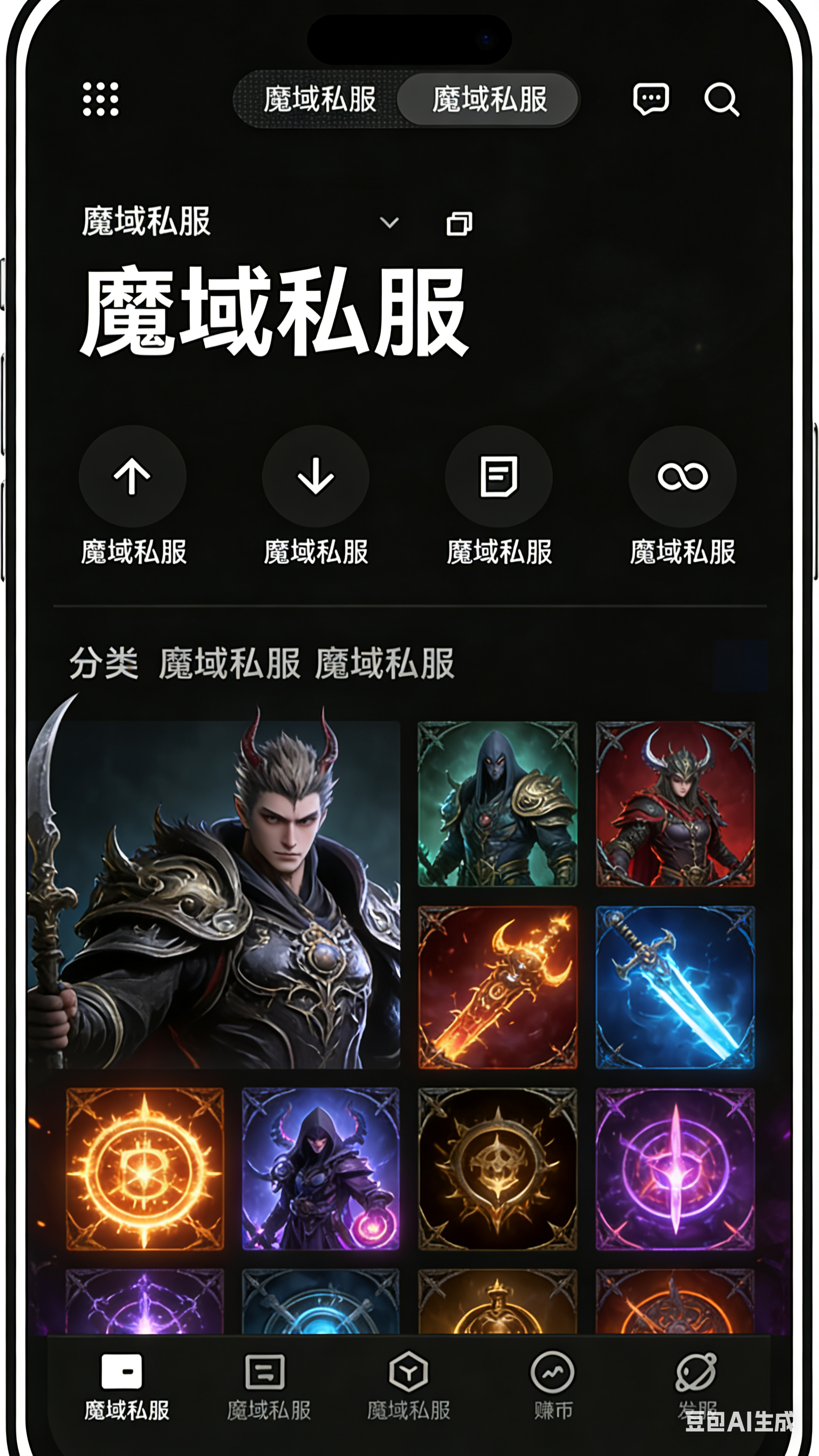 私服魔域野外BOSS争夺
